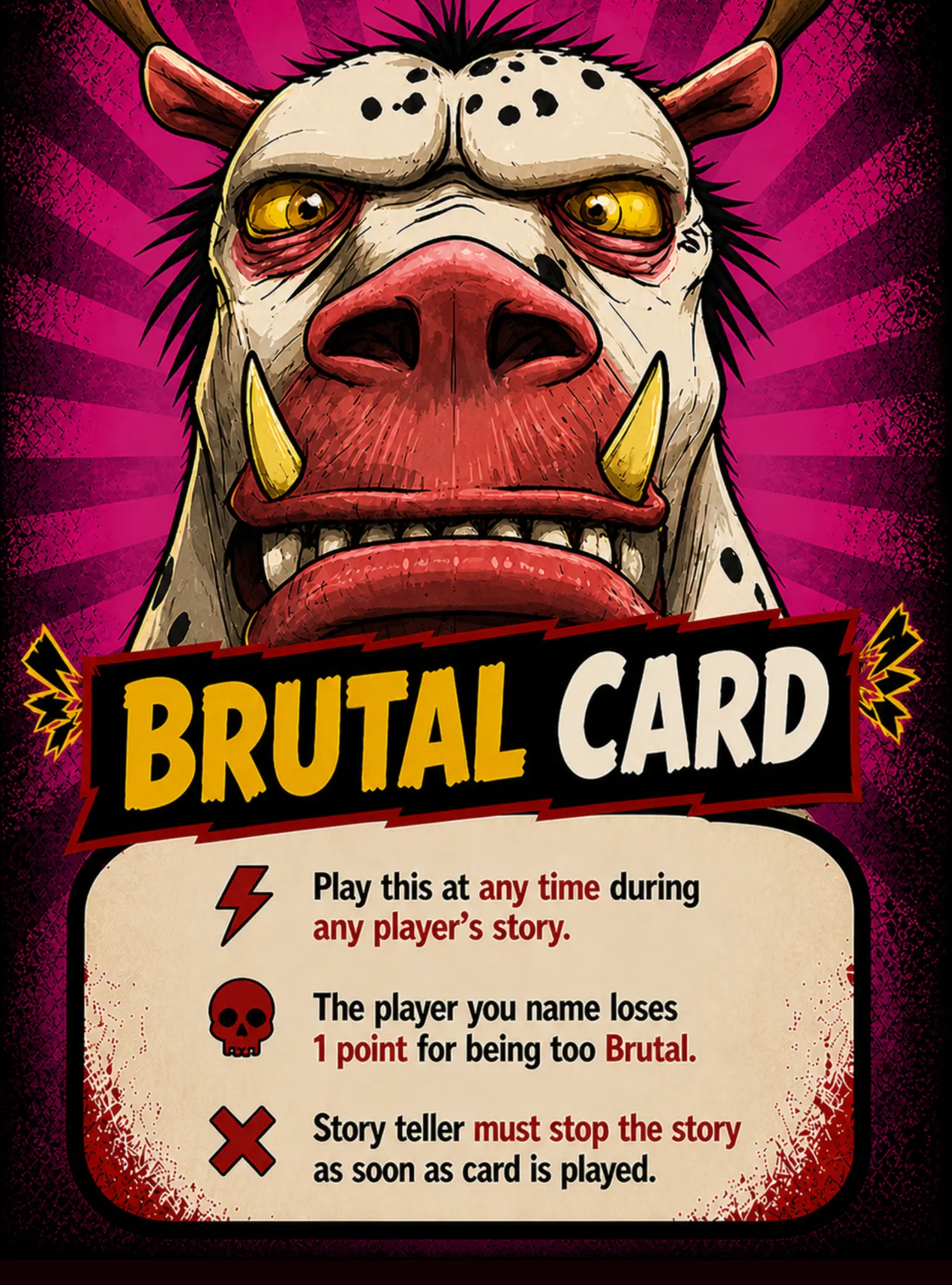 Brutal Card