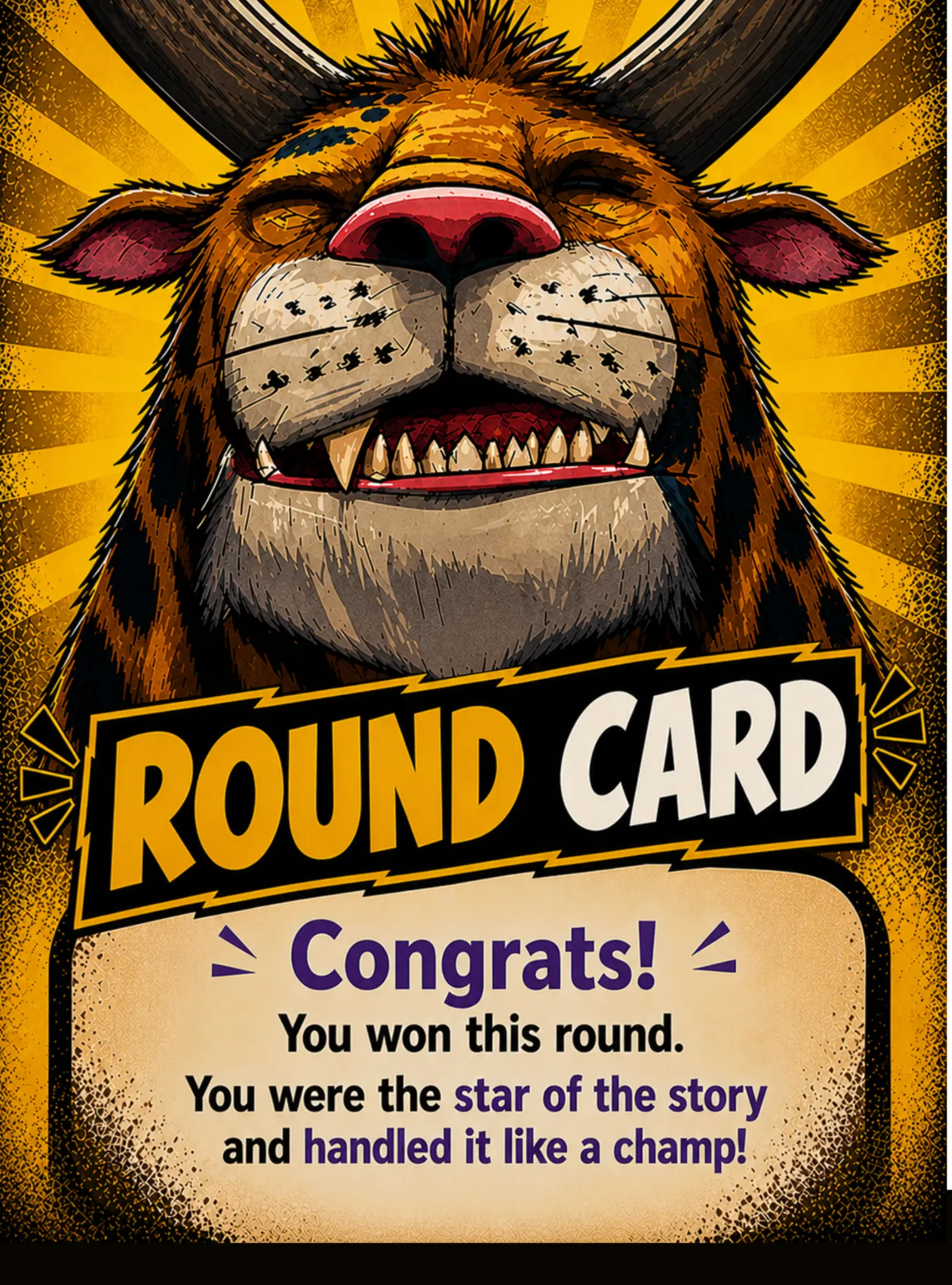 Round Card